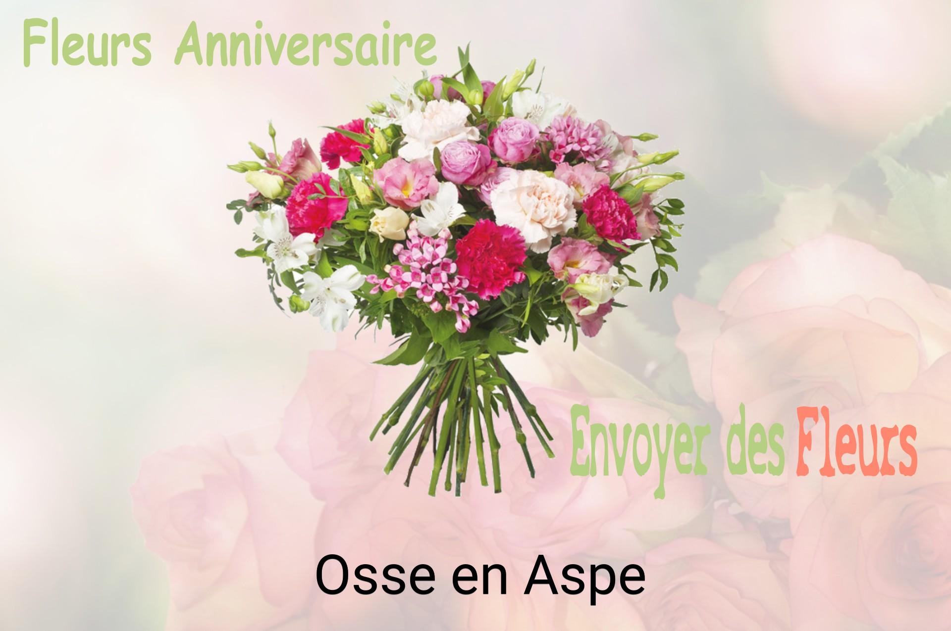 Bouquet de fleurs d’anniversaire livré à Osse-en-Aspe